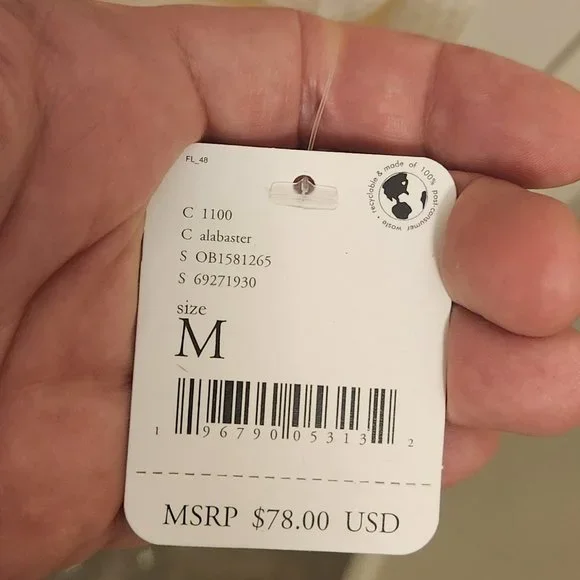 Free People Alabaster Sweater. NWT. Size Medium - Picture 7 of 14